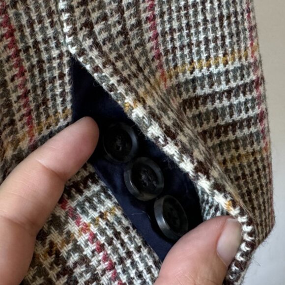 J. Crew Sommerset blazer in glen plaid English wool Size 8 - Picture 5 of 8